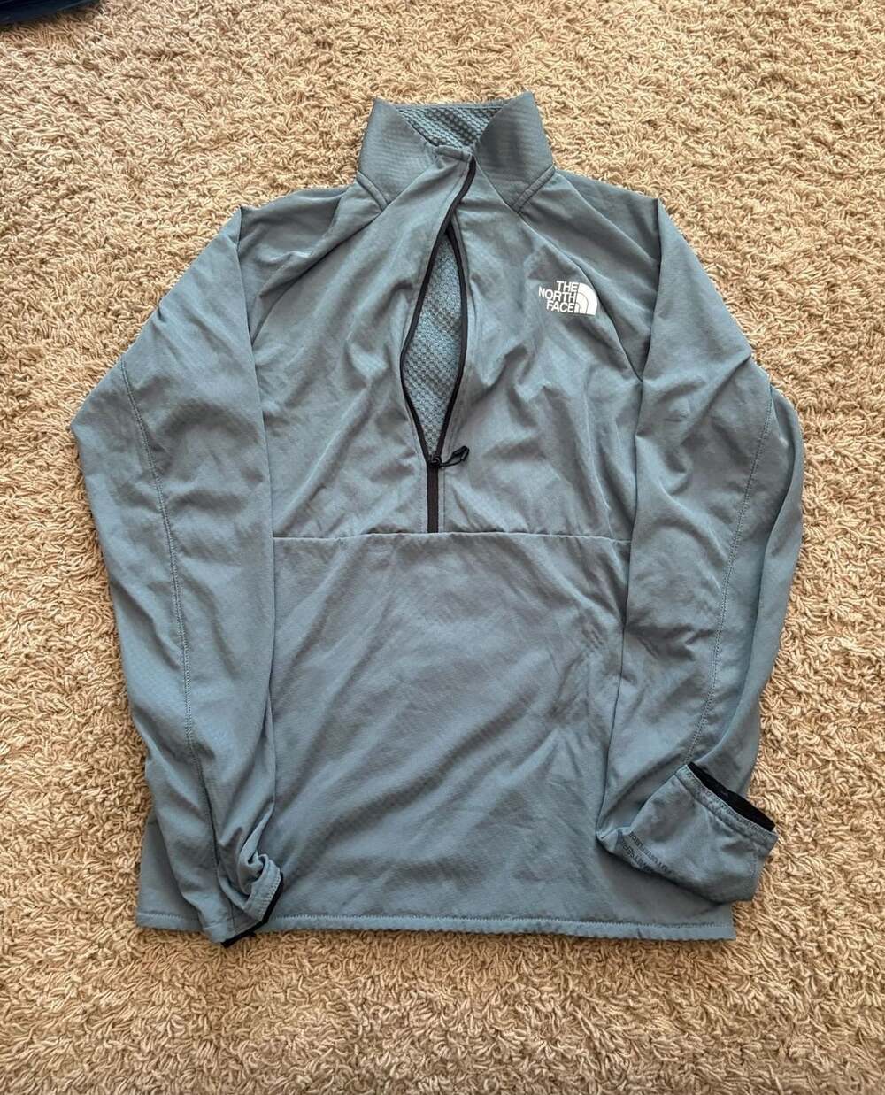 The North Face Summit Futurefleece LT 1/2 Zip Size S Blue Pullover